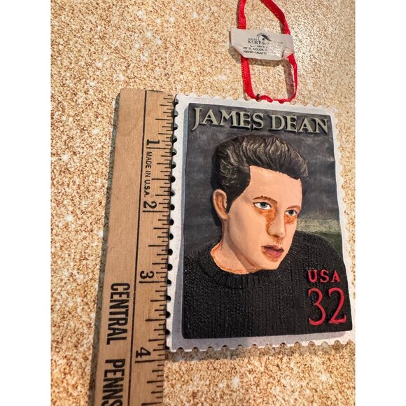 Vintage 1998 Kurt S. Adler James Dean Ornament – Collector’s Series - Picture 2 of 6